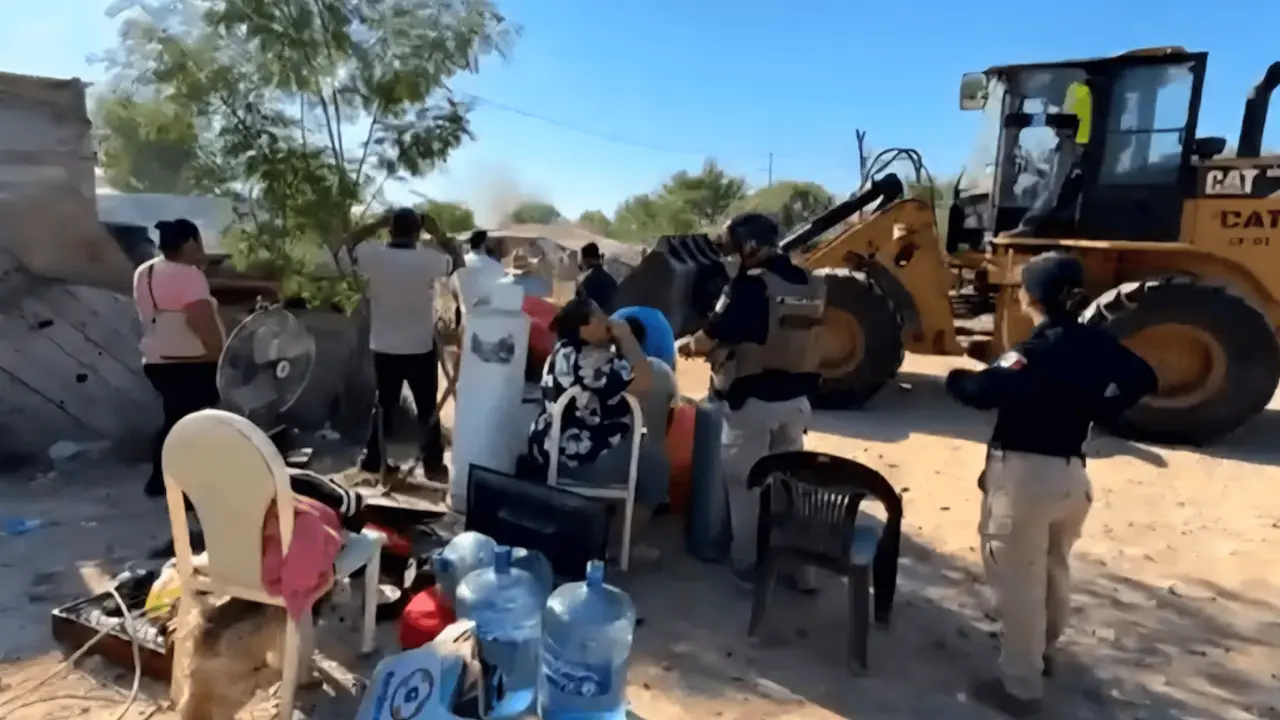 Desalojan a 300 familias en Reynosa, Tamaulipas