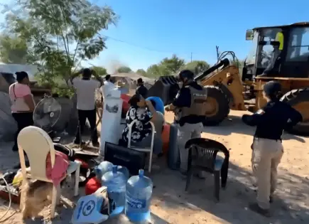 Desalojan a 300 familias en Reynosa, Tamaulipas Desalojan a 300 familias en Reynosa, Tamaulipas