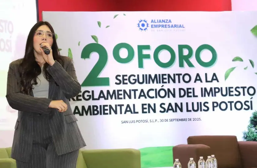 Foro de la Alianza Empresarial SLP destaca impacto del impuesto ambiental