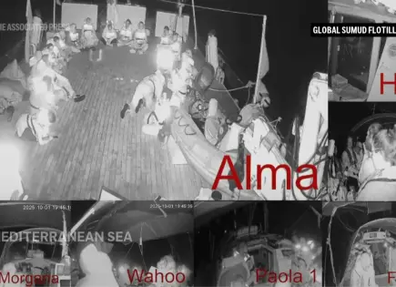 Greta Thunberg detenida por autoridades israelíes en Flotilla Global Sumud