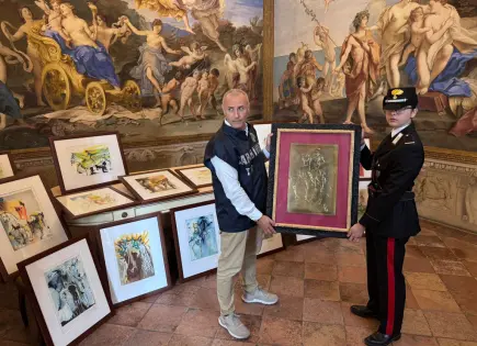 Policía italiana incauta 21 obras falsificadas de Dalí en Parma