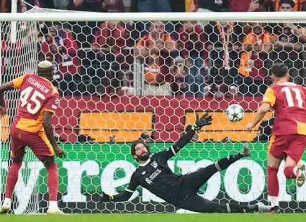 Sorprende Galatasaray al Liverpool 1-0