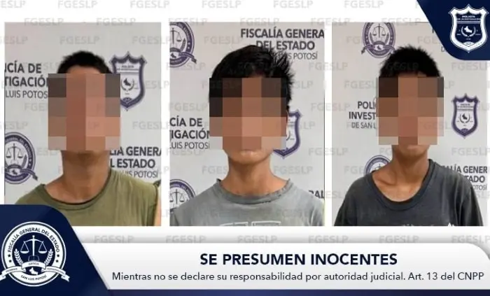 Caen tres por homicidio a machetazos en Villa de Arista