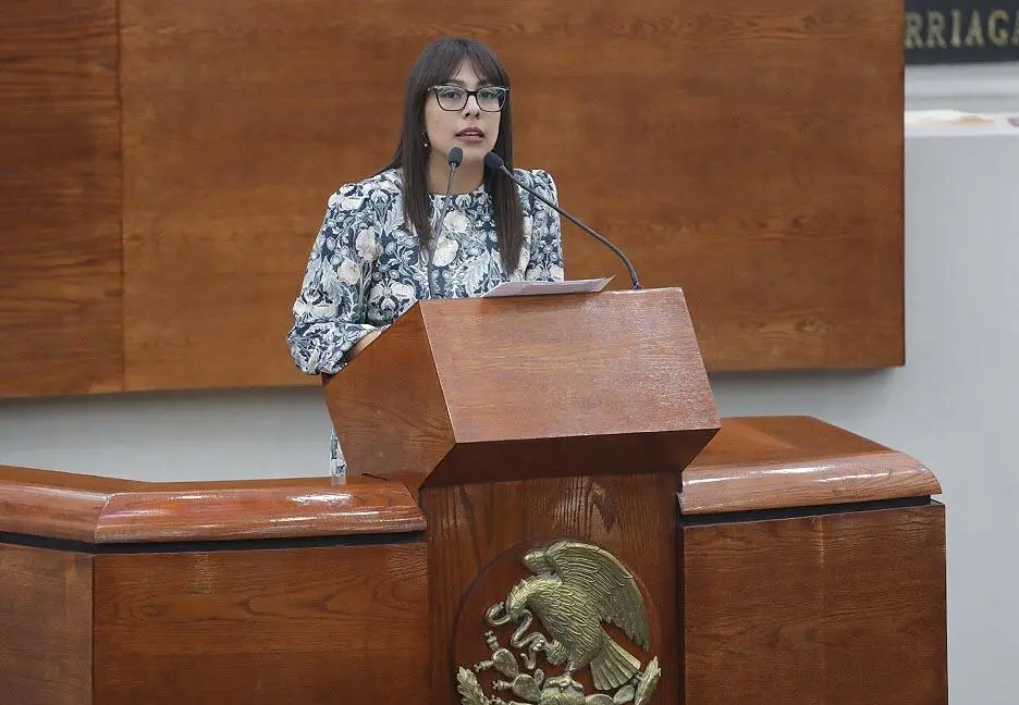 Gabriela Torres en tribuna / Foto: Archivo-Pulso