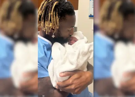 Saint-Maximim celebra nacimiento de su hijo en México