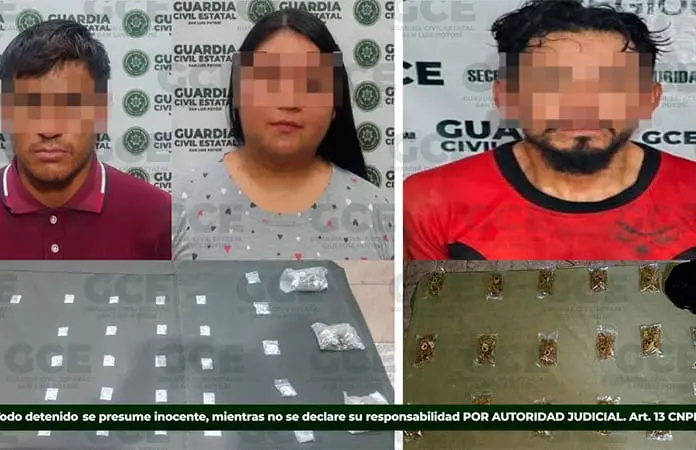 Detienen a “narcos” en operativos de Sta. María y Cerritos