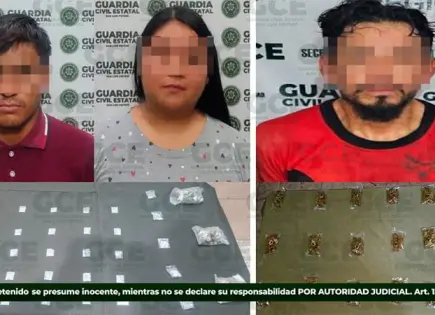 Detienen a “narcos” en operativos de Sta. María y Cerritos