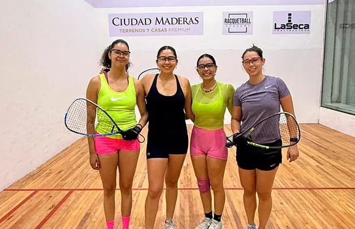 Disputados duelos en el Academy Open de Raquet