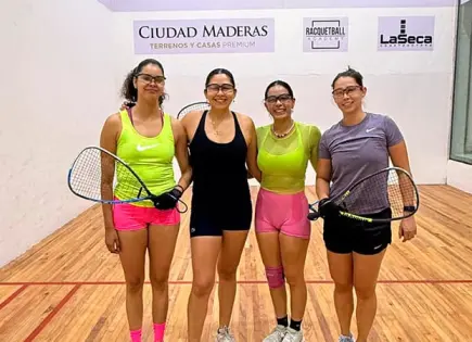 Disputados duelos en el Academy Open de Raquet