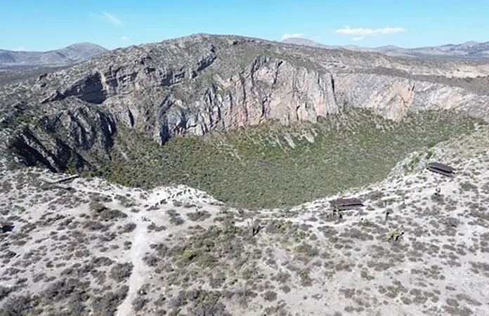 Buscan erigir parque  eólico cerca de cráter