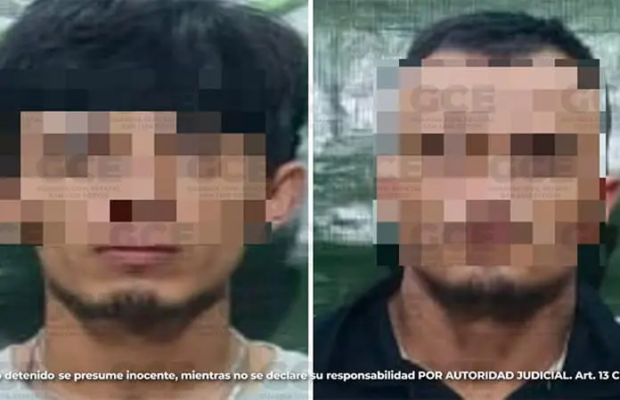 Captura la Estatal a 2 presuntos asaltantes