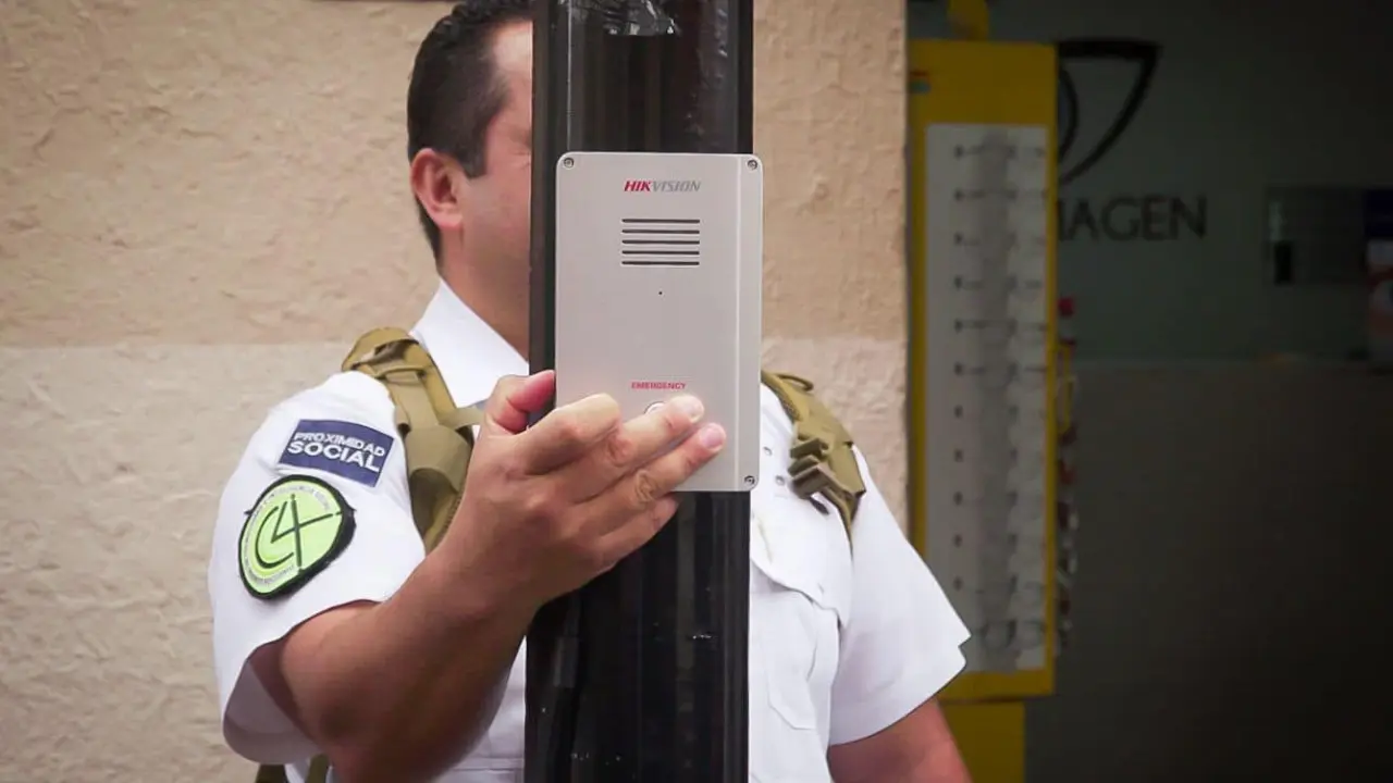 SSPC capitalina realiza mantenimiento a botones de auxilio