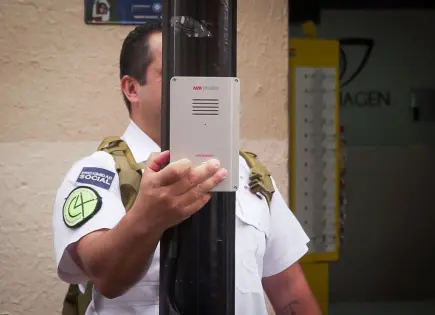 SSPC capitalina realiza mantenimiento a botones de auxilio