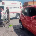 Chocan moto y carro en Praderas del Maurel