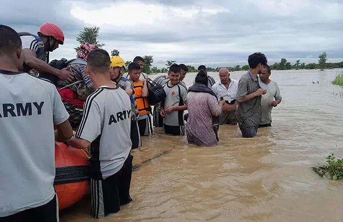 Lluvias en Nepal dejan 44 muertos