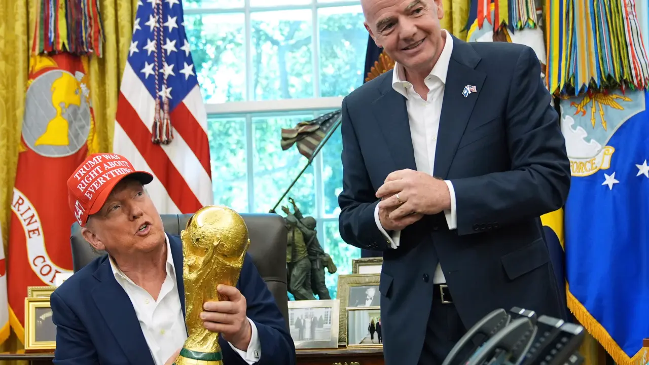 Trump e Infantino pactan sede en Washington para Sorteo de Copa Mundial