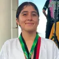 Gana oro Dulce María en tae kwon do