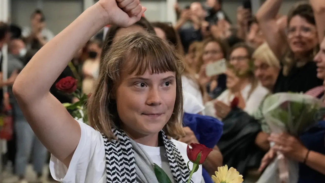 Greta Thunberg y activistas deportados por autoridades israelíes