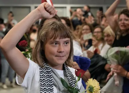 Greta Thunberg y activistas deportados por autoridades israelíes