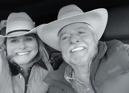 Maru Campos se despide de su esposo, el empresario Víctor Cruz Russek