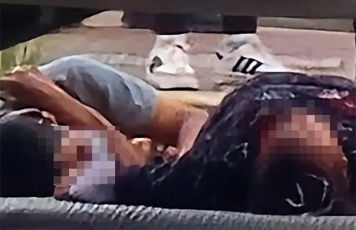 Mujeres en moto resultan heridas en accidente en la Av. Universidad