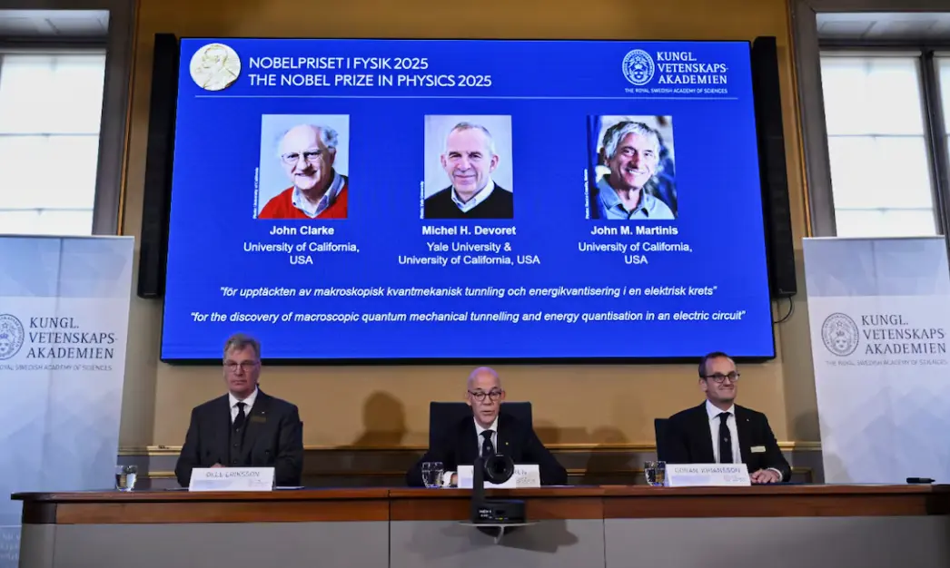 Nobel de Física reconoce hallazgos sobre fenómenos cuánticos