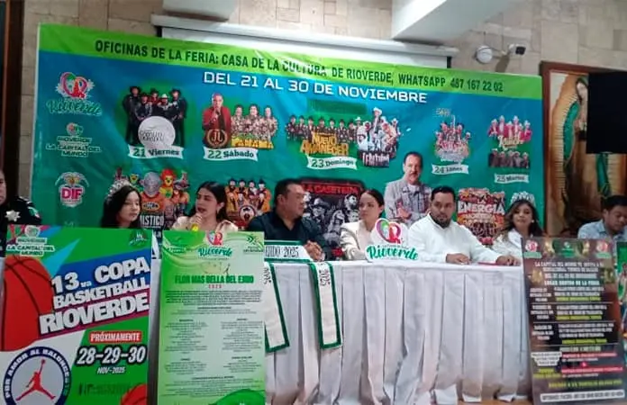 Todo listo para la Feria Rioverde 2025