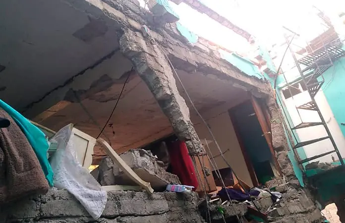 Acumulación de gas causa flamazo y desalojo