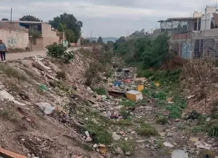 Localizan en Pozos, 4 tiraderos clandestinos Localizan en Pozos, 4 tiraderos clandestinos