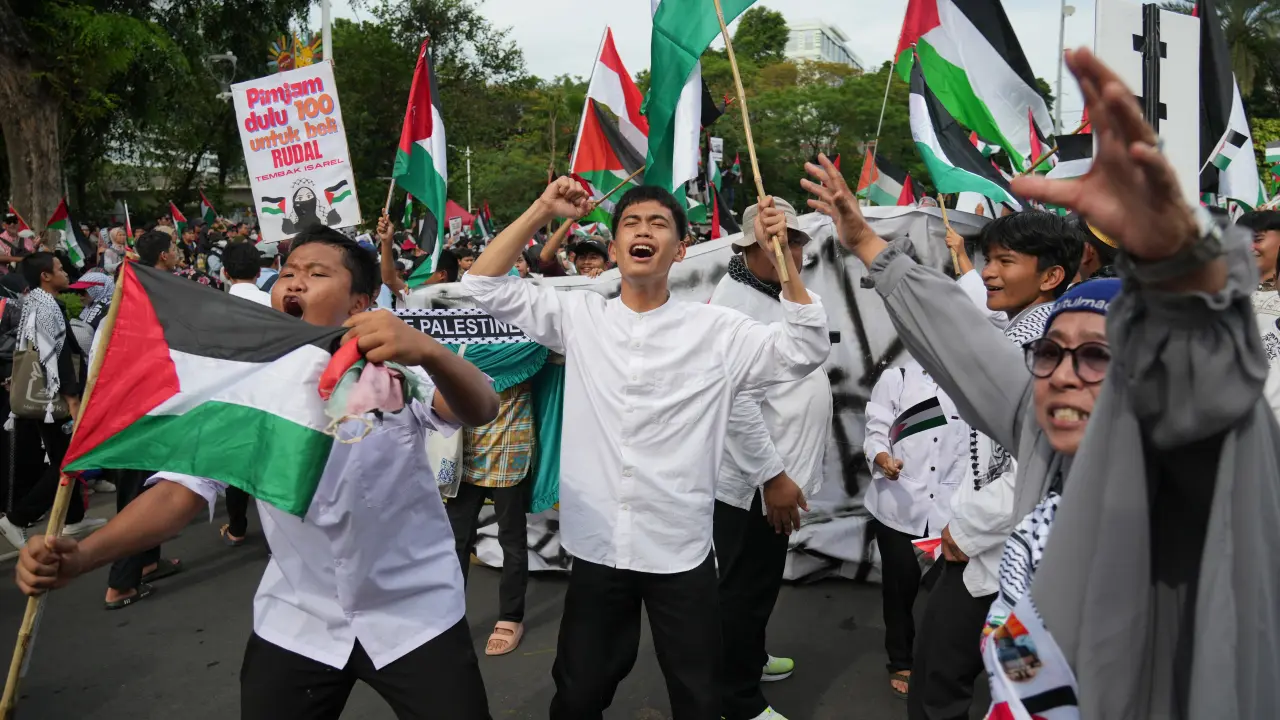 Manifestaciones propalestinas condenan conflicto en Gaza