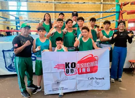 Potosinos brillan en torneo de box