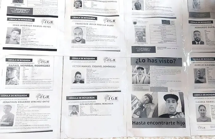 Realizan brigada de búsqueda de personas