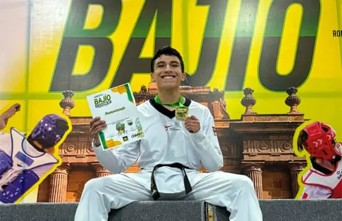 Sanluisino, oro en taekwondo