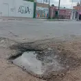 Se llena de baches Av. Valentín A.
