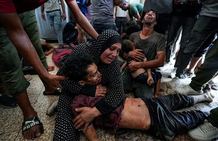 Vidas palestinas, devastadas por 2 años de guerra