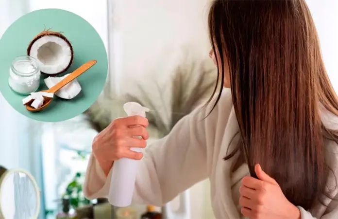 Cómo reparar puntas abiertas con aceite de coco