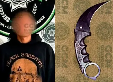 Detenido en Quintas de La Hacienda con navaja