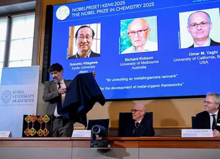 El Nobel premia avances en MOF