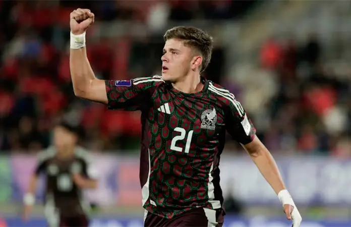 Tahiel Jiménez, hijo de exfutbolista, destaca en Mundial Sub-20