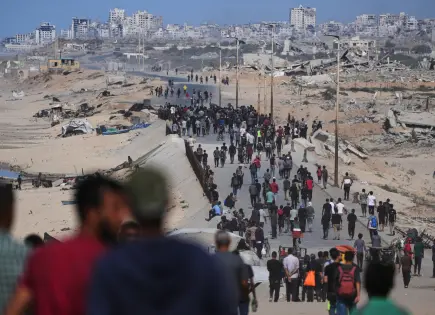 Población de Gaza encuentra esperanza en tregua entre Israel y Hamás