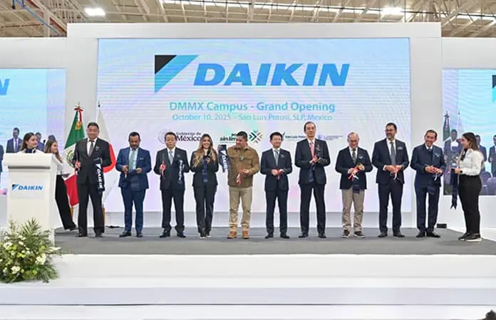 Daikin expande operaciones con millonaria inversión