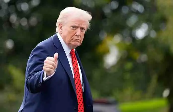 Trump agradece por la dedicatoria