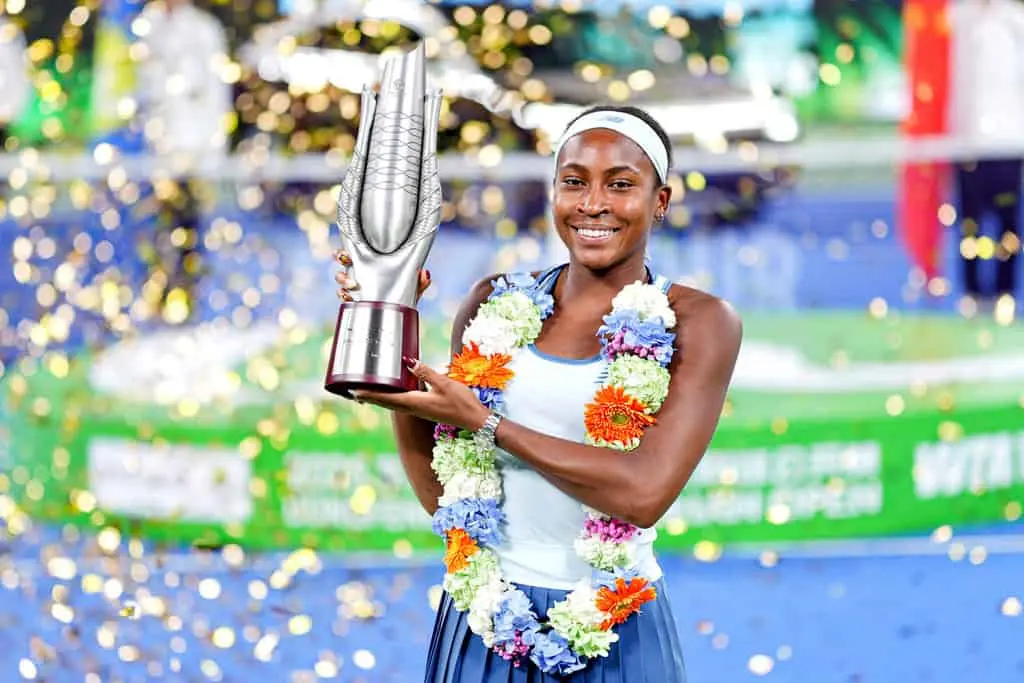 Coco Gauff se consagra campeona al vencer a Jessica Pegula en el Abierto de Wuhan
