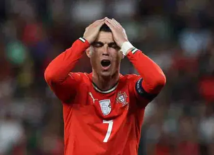 CR7 falla un penal en el duelo ante Irlanda CR7 falla un penal en el duelo ante Irlanda