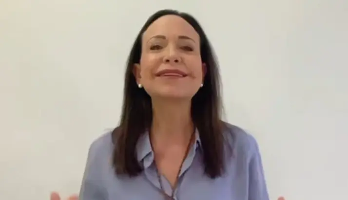 María Corina Machado alza la voz en el FIC de Morelia por Venezuela