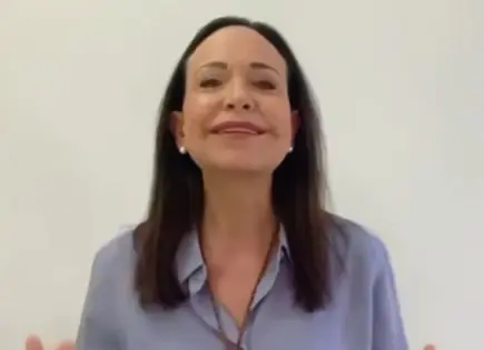 María Corina Machado alza la voz en el FIC de Morelia por Venezuela