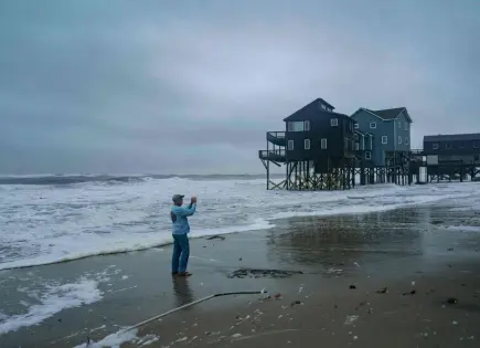 Nueva Jersey declara estado de emergencia por fuertes inundaciones y vientos Nueva Jersey declara estado de emergencia por fuertes inundaciones y vientos