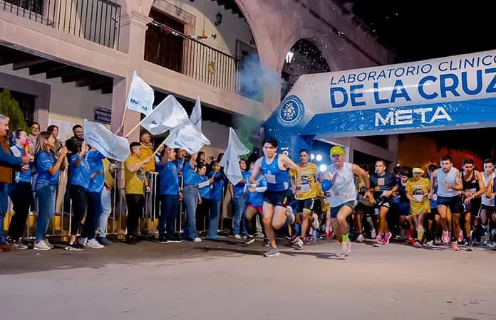 Evento atlético por día mundial de salud mental