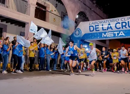 Evento atlético por día mundial de salud mental