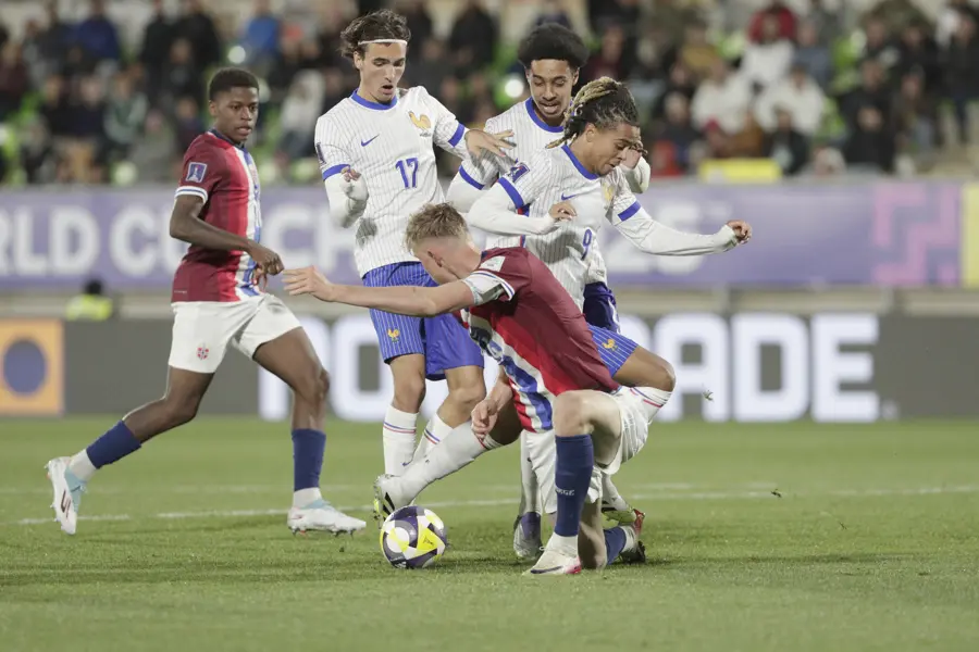 Francia derrota a Noruega en cuartos de final del Mundial Sub-20 de Chile